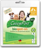 GreenFort NЕО БиоКапли для кошек, кроликов и собак до 10 кг