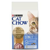 Сухой корм Cat Chow® 3 в 1 с высоким содержанием домашней птицы и с индейкой, Пакет