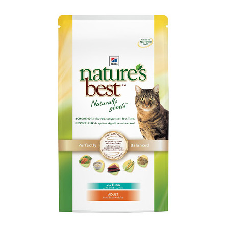 Hill's Nature's Best Сухой корм для взрослых кошек (с тунцом и овощами) – интернет-магазин Ле’Муррр