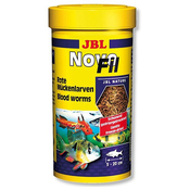 JBL NovoFil Дополнительный корм для привередливых аквариумных рыб, мотыль