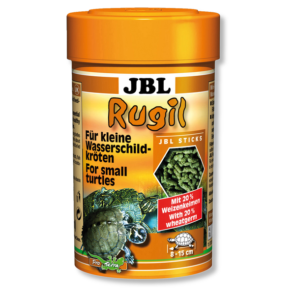 JBL Rugil Корм для маленьких водных черепах, палочки