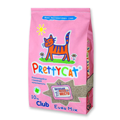 PrettyCat Euro Mix Комкующийся глиняный наполнитель для кошек